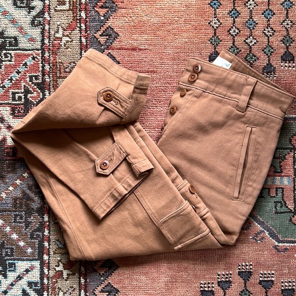 COPY - Wilfred Free | Cargo Pants in Camel Brown Size 0 - Picture 2 of 6